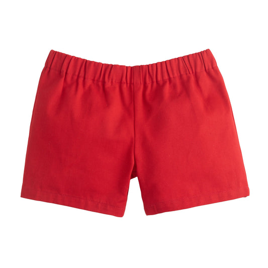Little English Basic Short - Red Twill