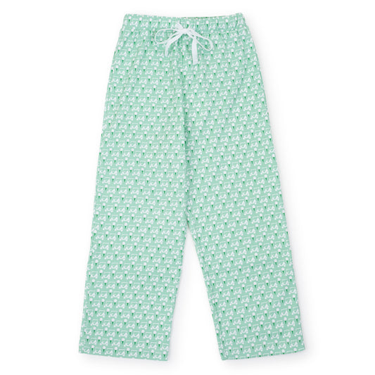 Lila and Hayes Beckett Boy's Hangout Lounge Pant - Golf Putting Green