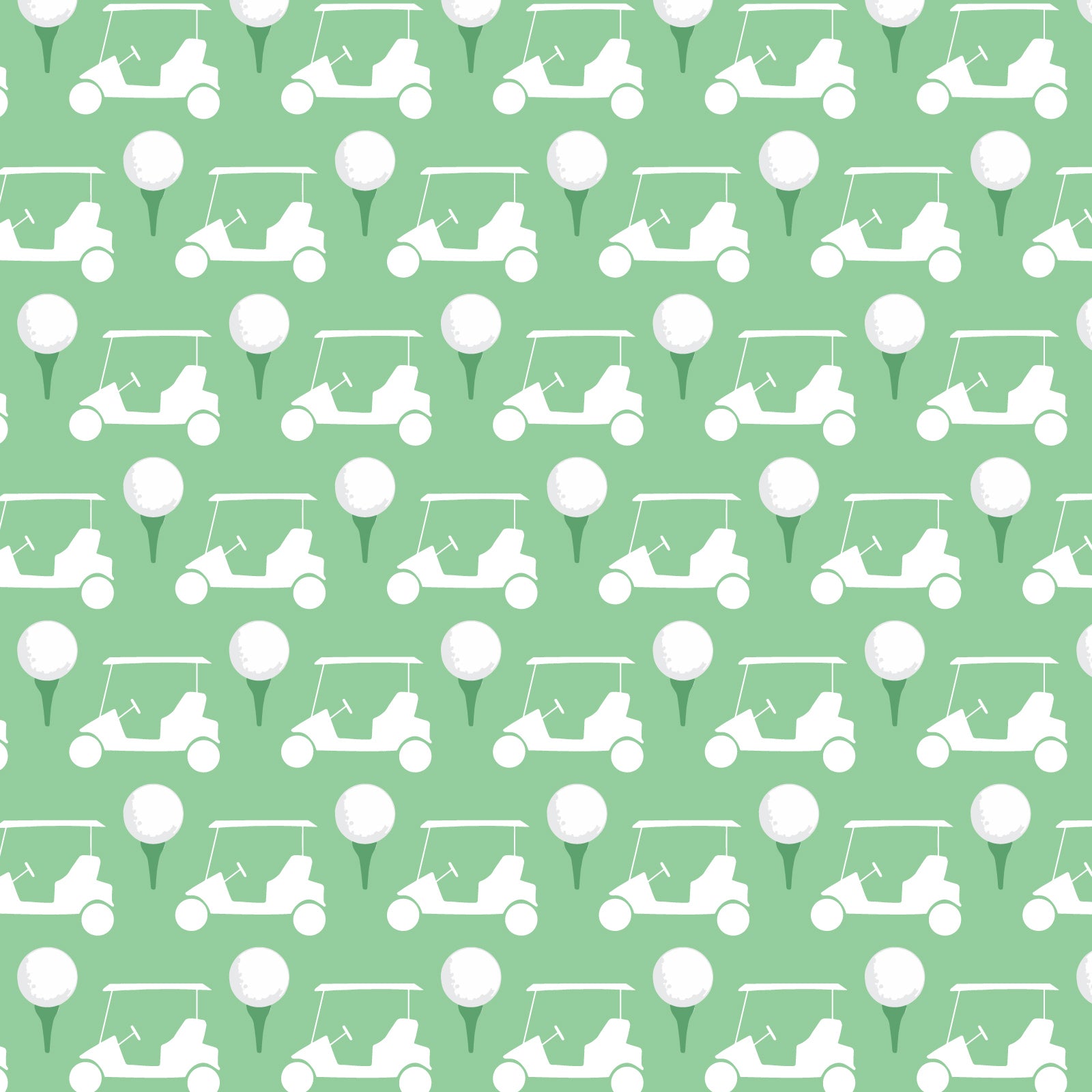 Lila and Hayes Bradford Pajama Set - Golf Putting Green