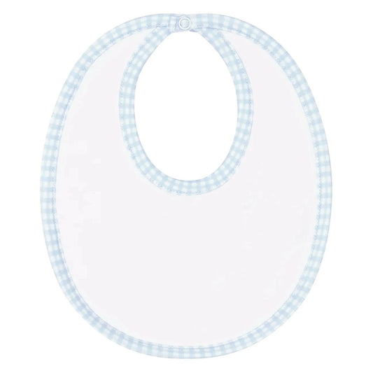 Nellapima Blue Gingham Bib