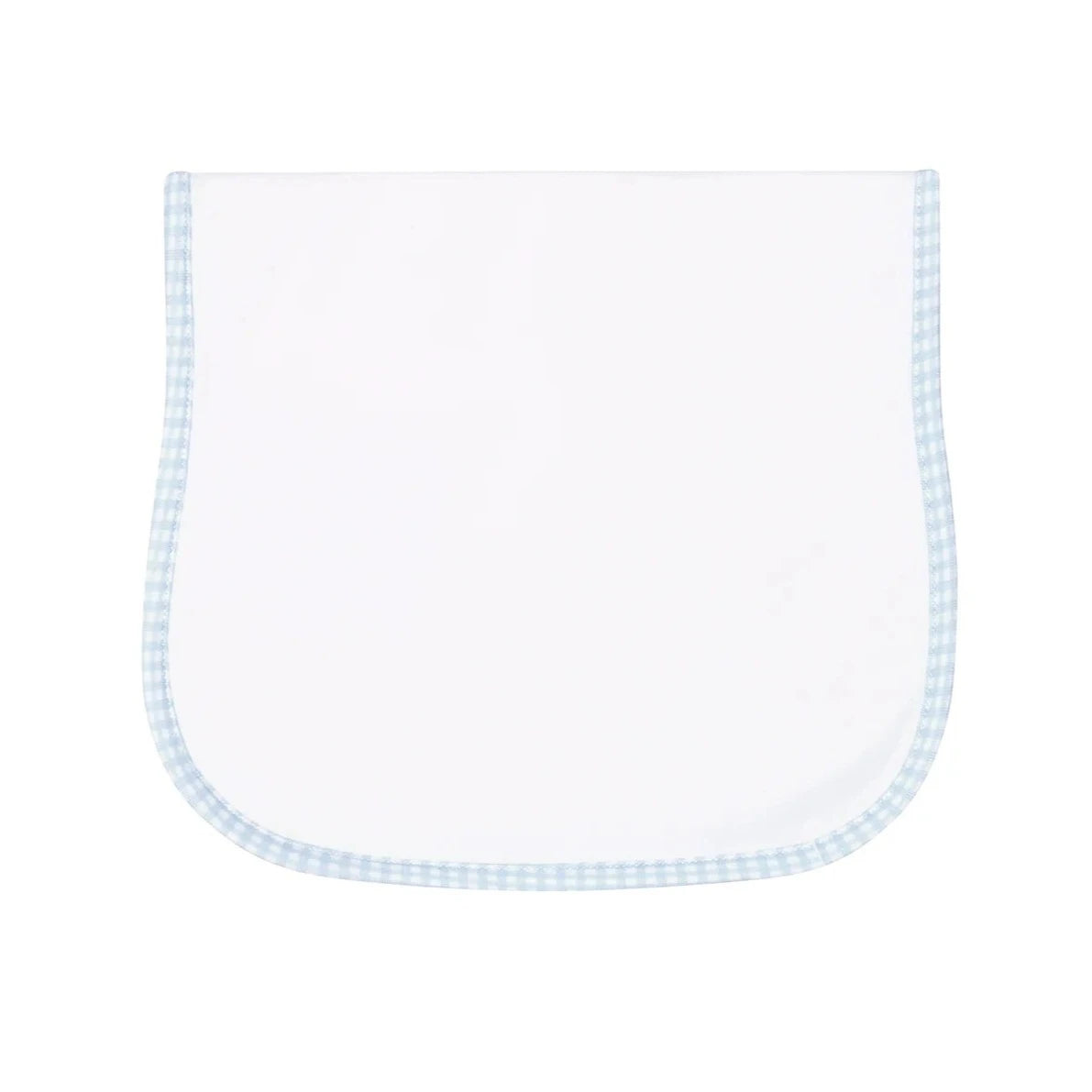 Nellapima Blue Gingham Burp Cloth