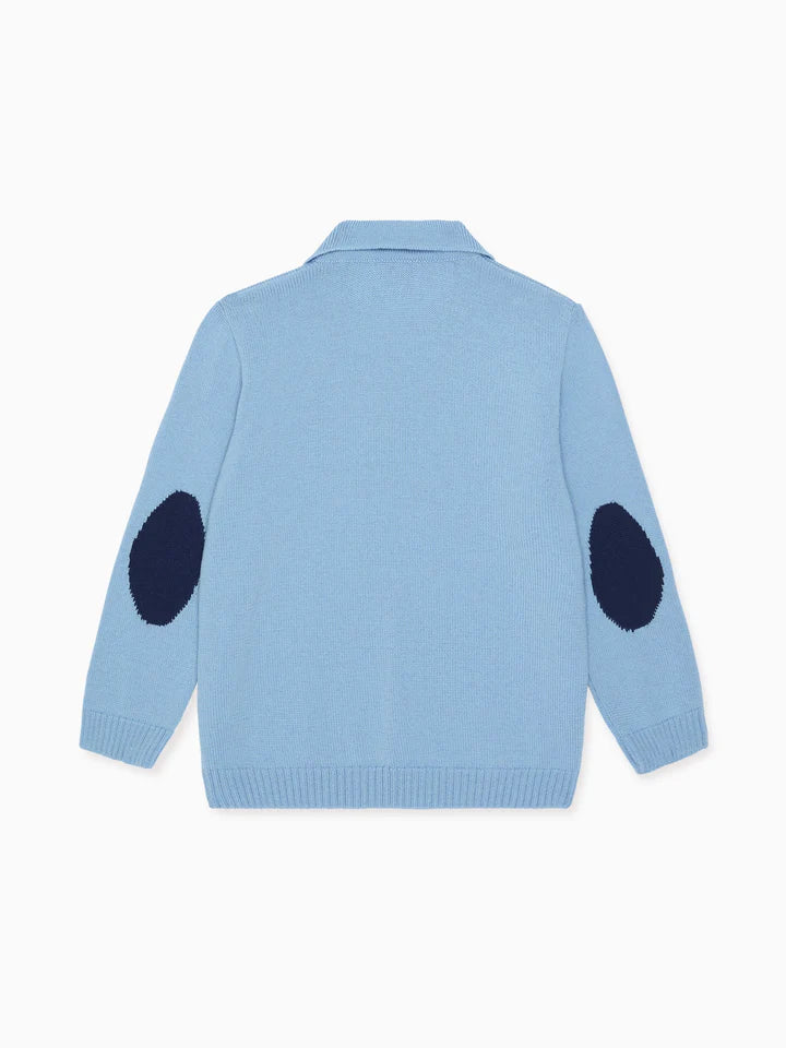 Dusty Blue Merino Boy Sweater