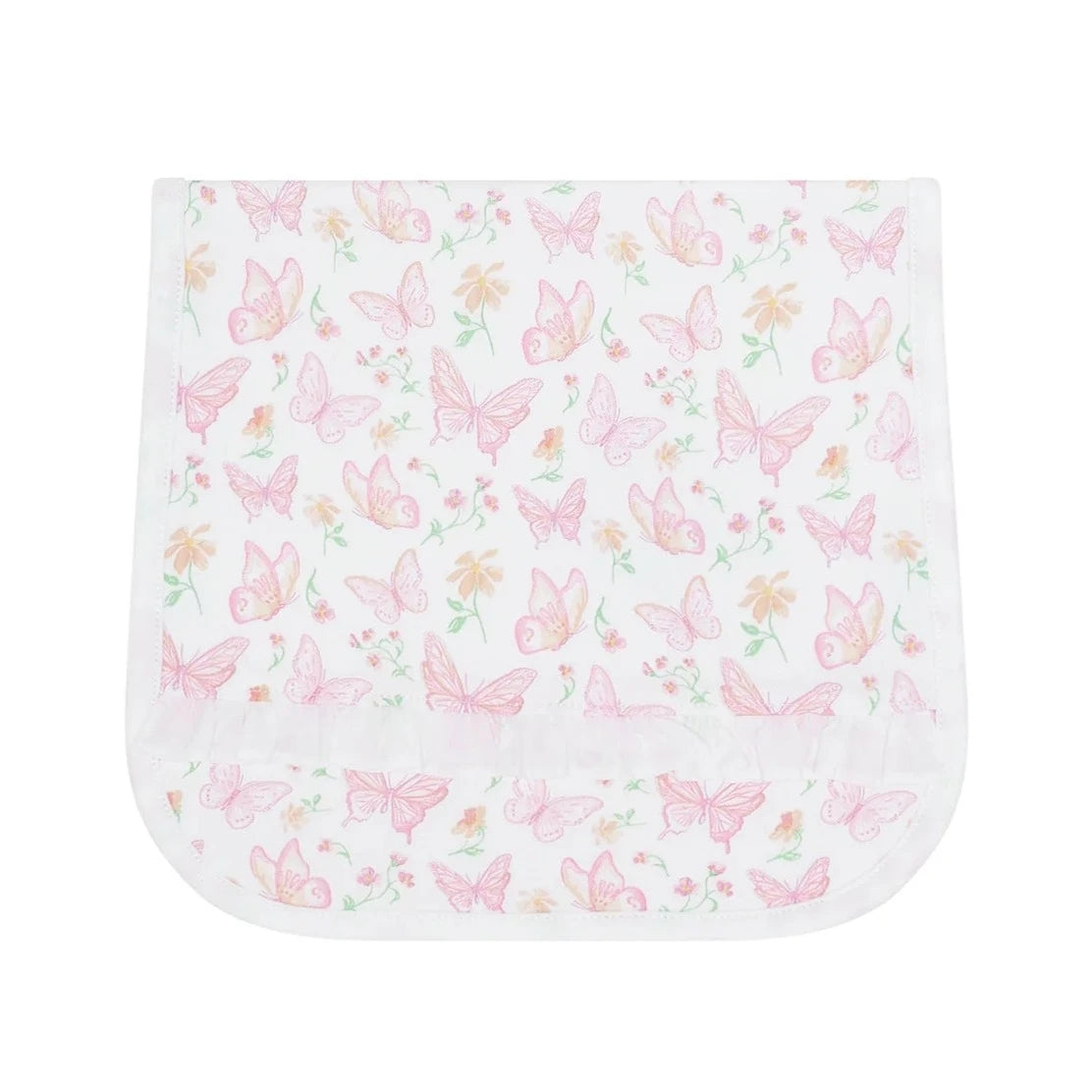 Nellapima Butterflies Print Burp Cloth