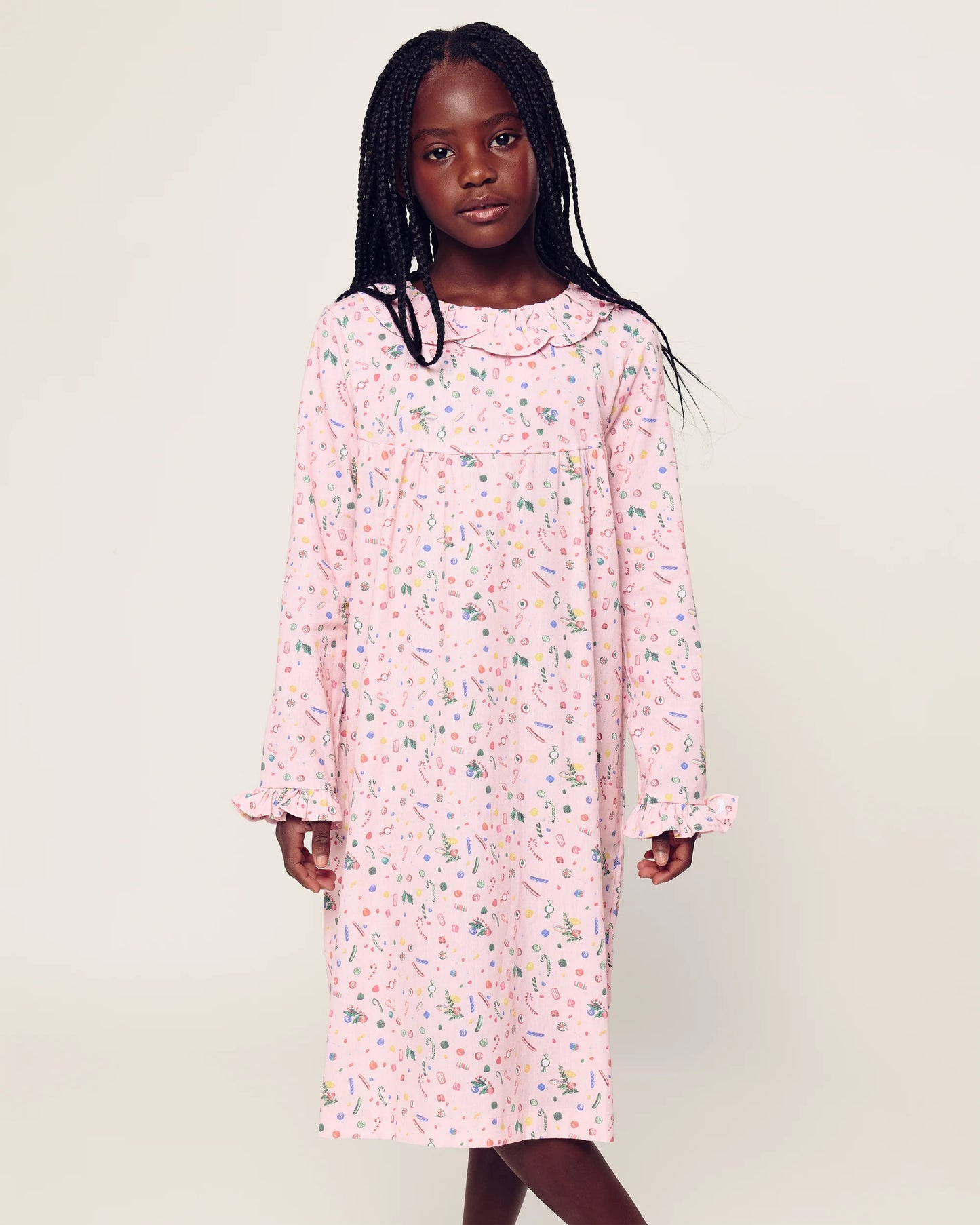 Petite Plume Vintage Sweets Scarlett Christmas Kids Nightgown