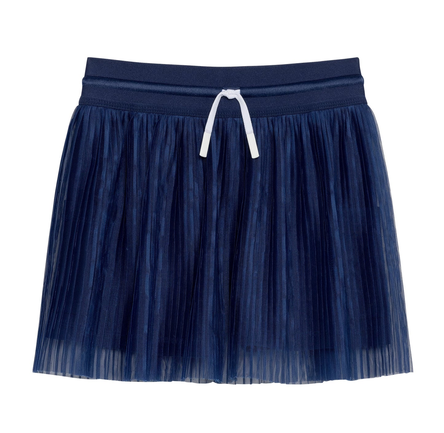 Navy Pleated Skort