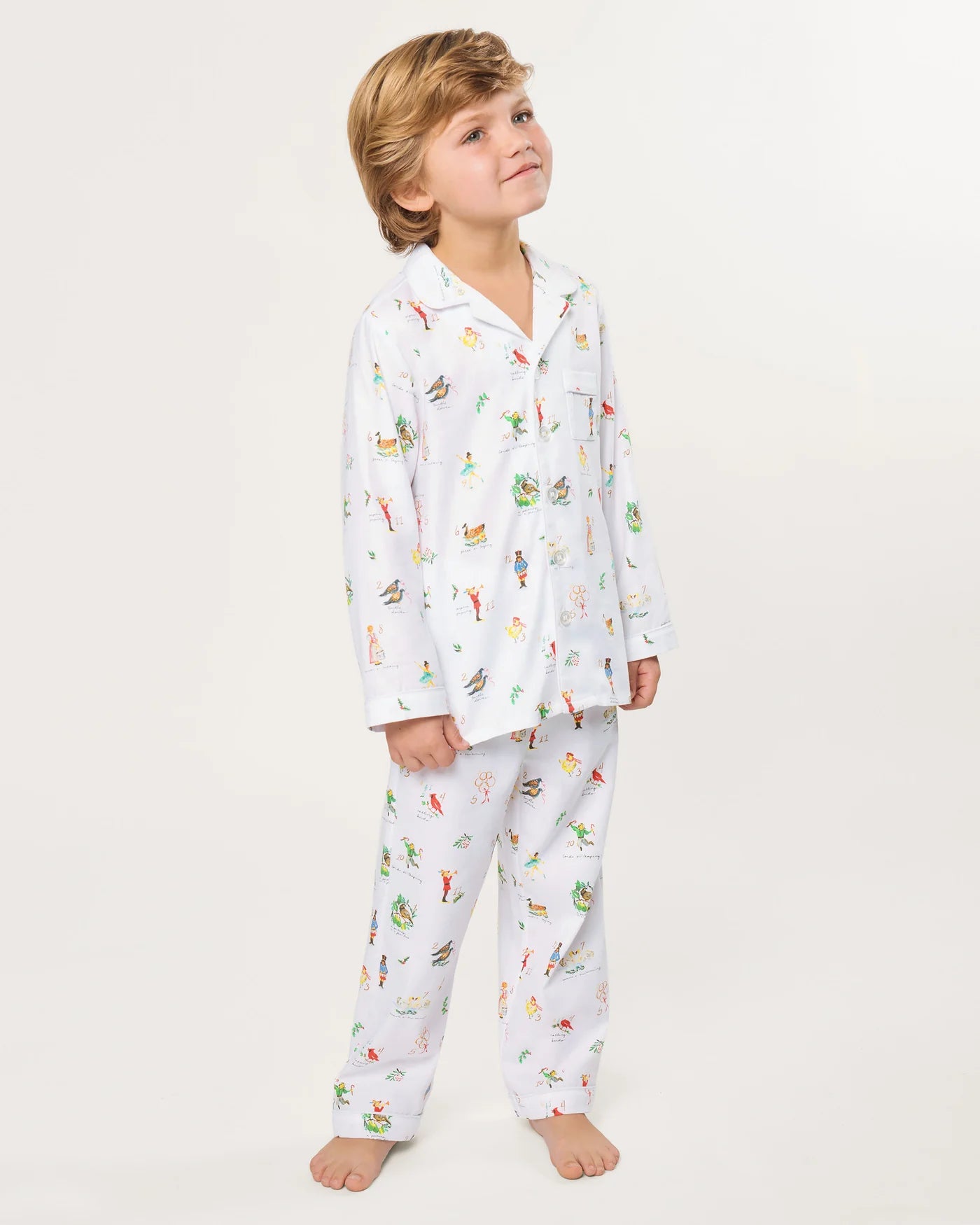 12 Days of Christmas Twill Children's Pajama Set