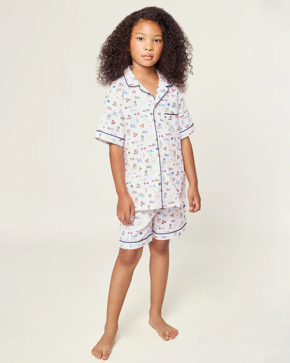 Petite Plume Literary Lessons Twill Short Set Pajamas