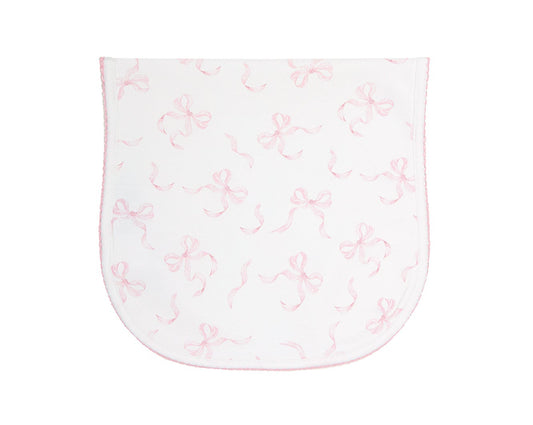 Nellapima Charming Bows Burp Cloth