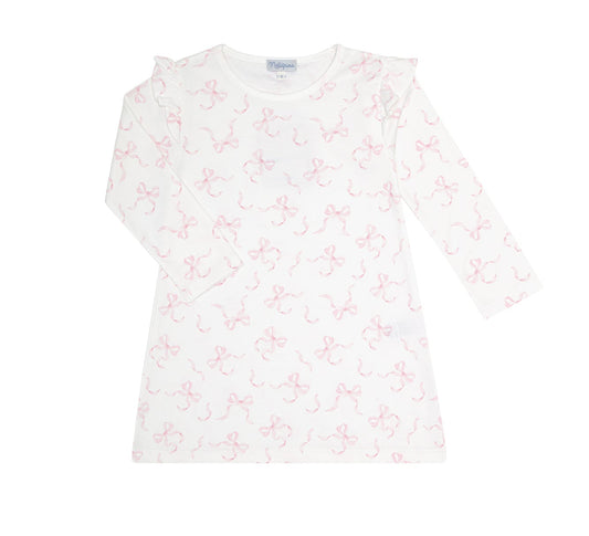 Charming Bows Print Playtime Dress