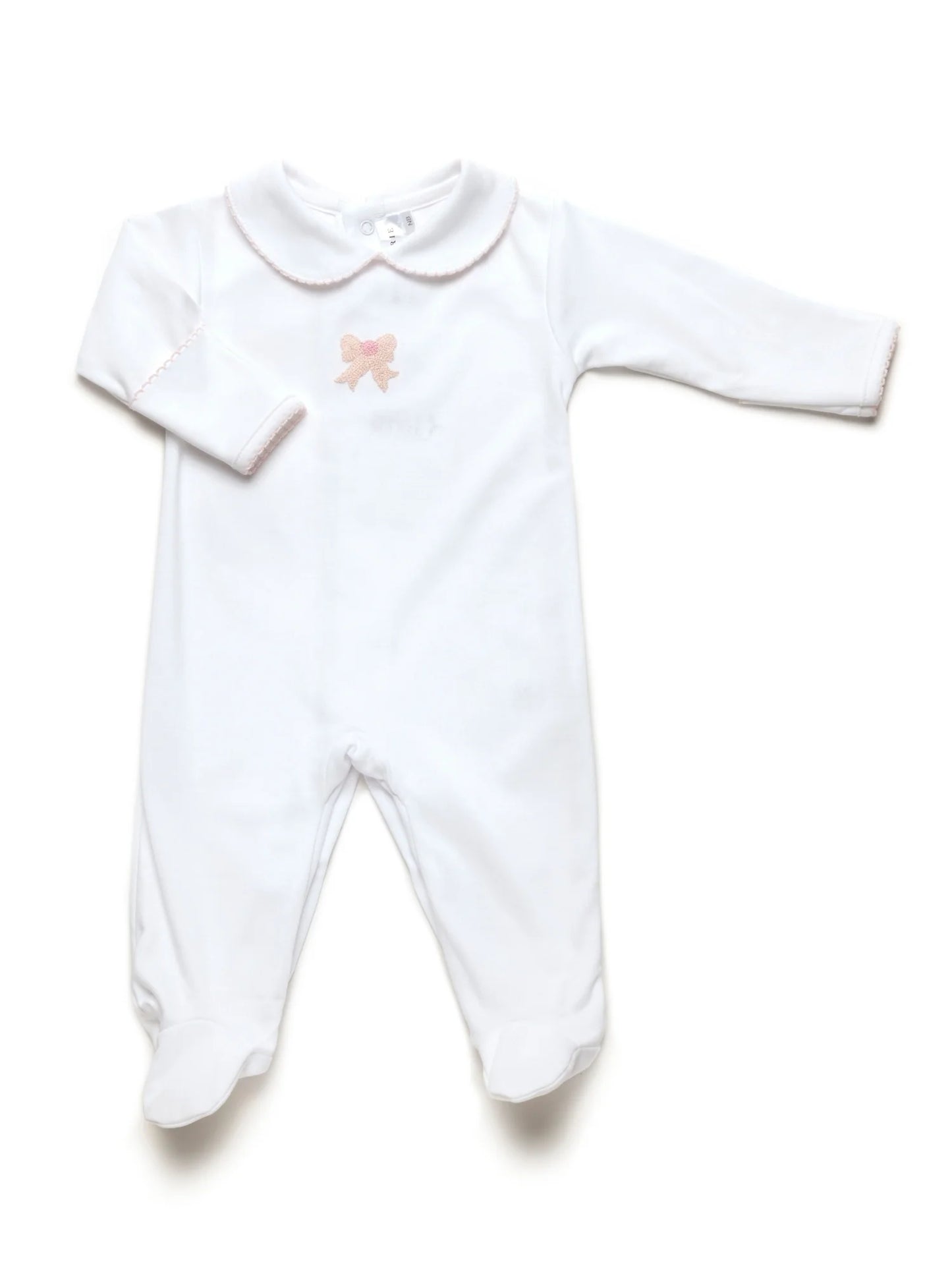 Milly Marie Classic Bow Collared Footie