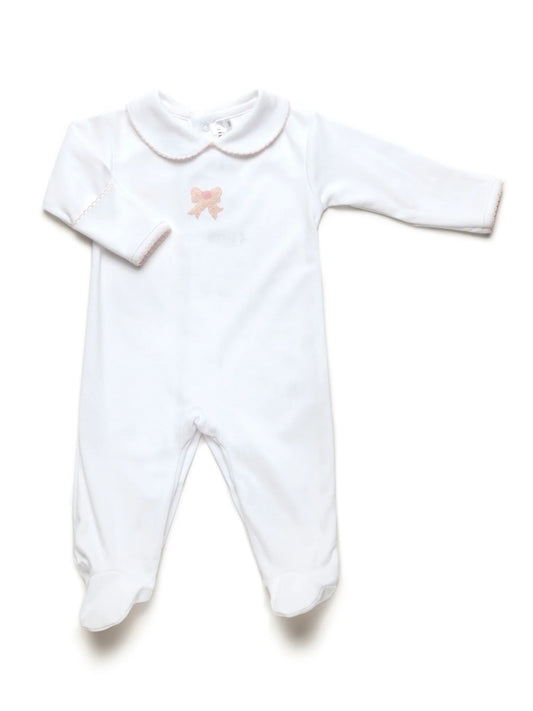 Milly Marie Classic Bow Collared Footie