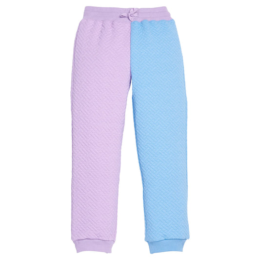 Color Block Jogger- Lavender and Blue