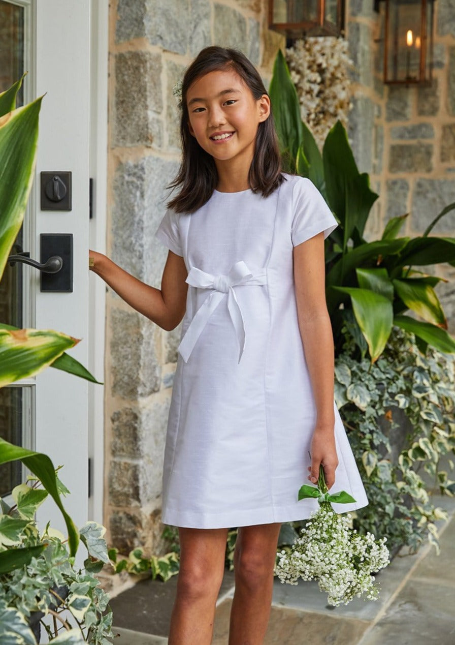 Little English Cora Dress - Special Occasion White