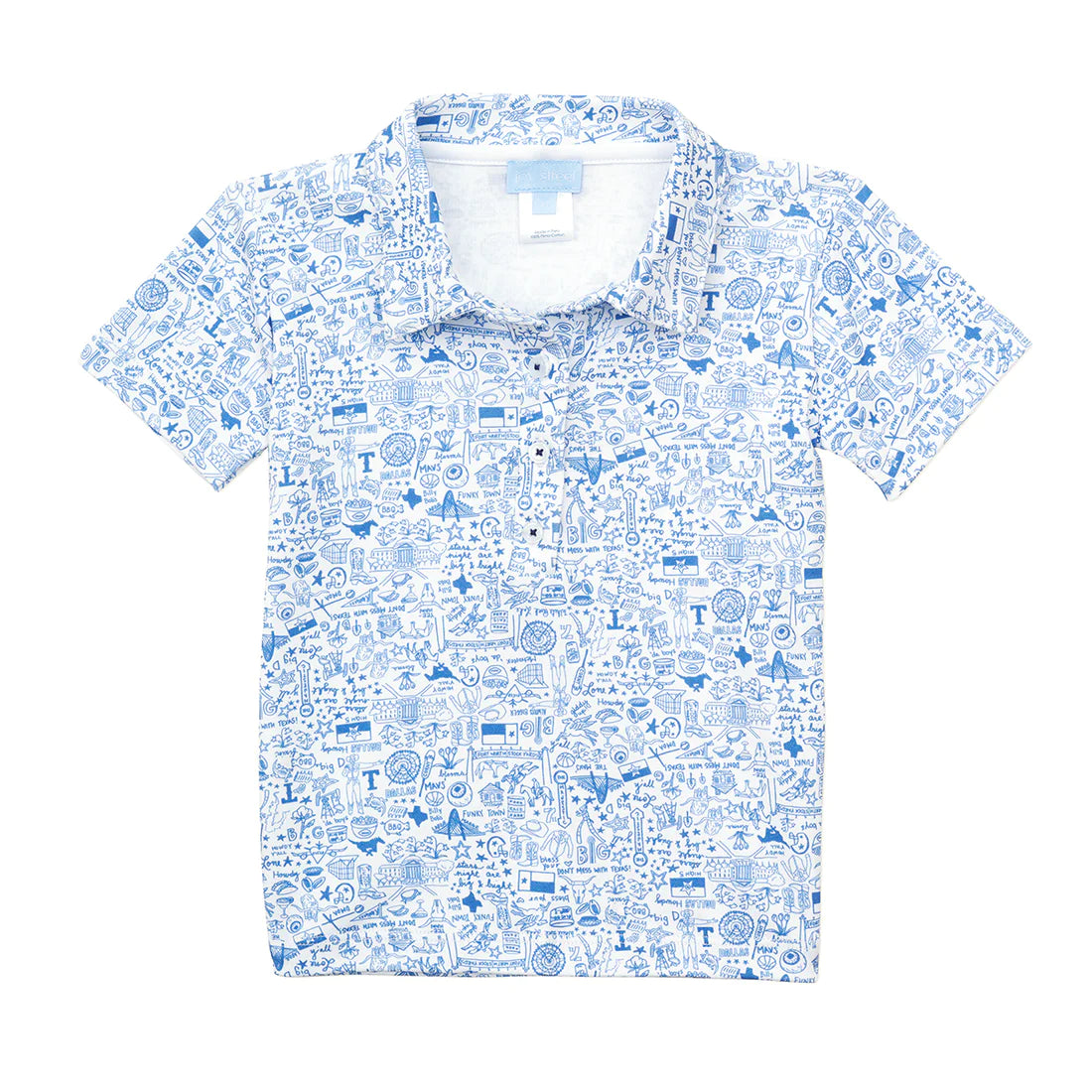 Joy Street Dallas-Fort Worth Polo- Stars at Night Blue