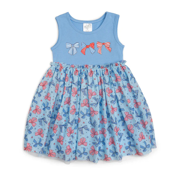 Sweet Wink Patriotic Bow Tank Tutu Dress