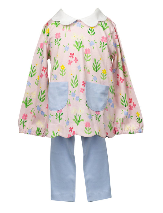 The Proper Peony English Garden Tunic Set