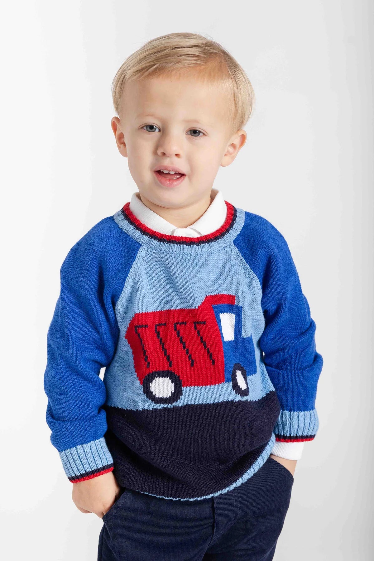 Sweater With Dump Truck