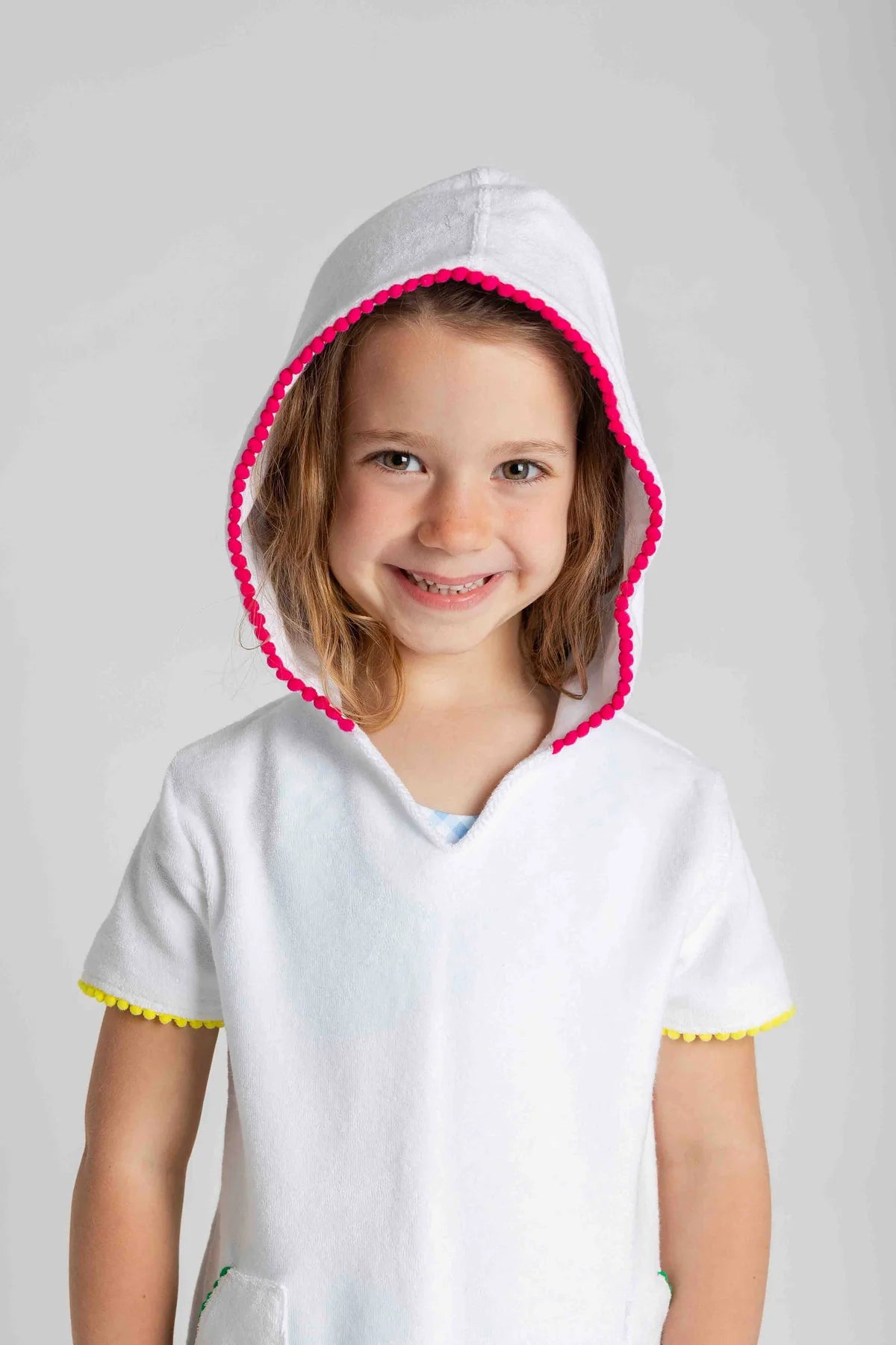 Florence Eiseman Terry Coverup With Pom Poms