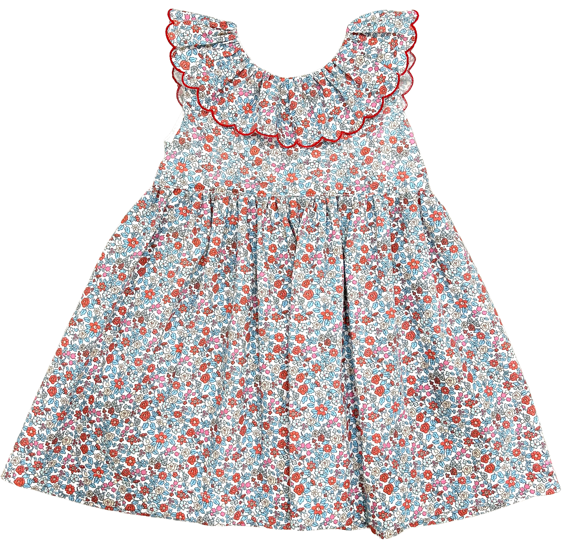 Sal and Pimenta Sal & Pimenta + Jojo Mommy Floral Scalloped Dress