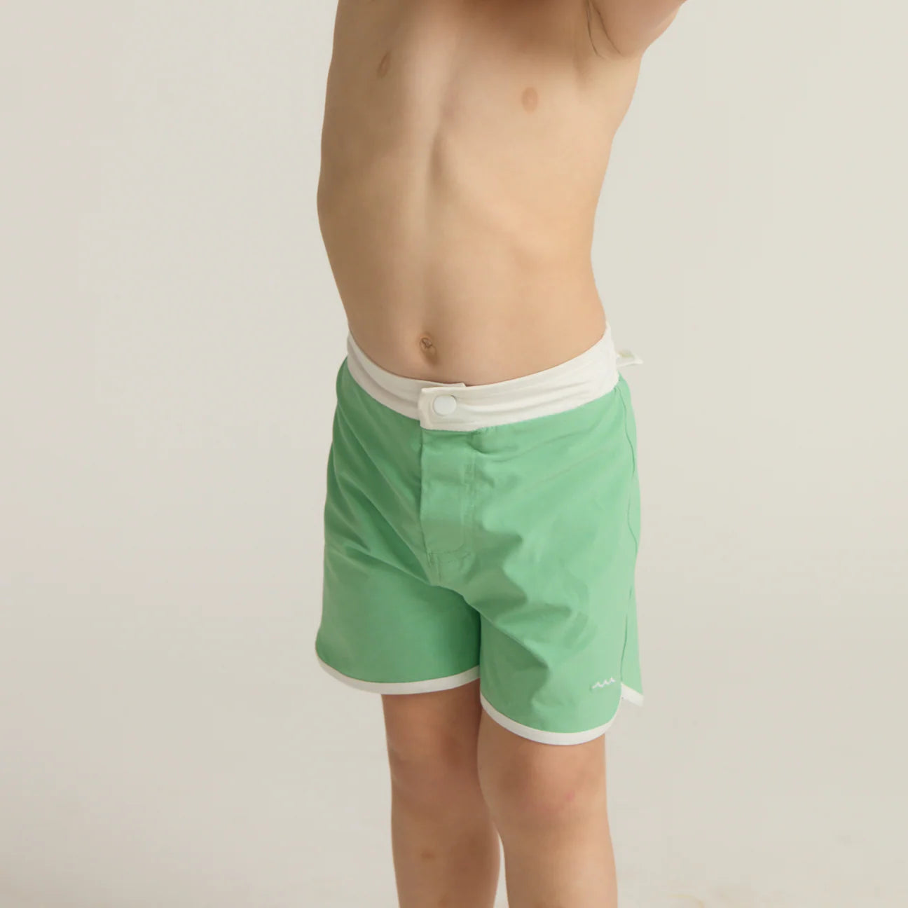 Gustavia Green Board Shorts