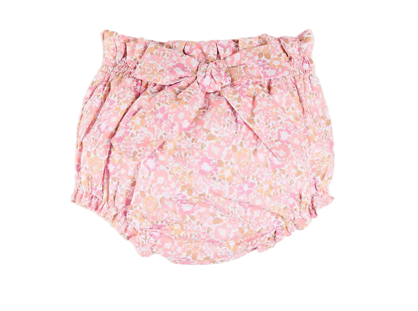 Pepa London Nellie Floral Bow Detail Bloomers in Pink