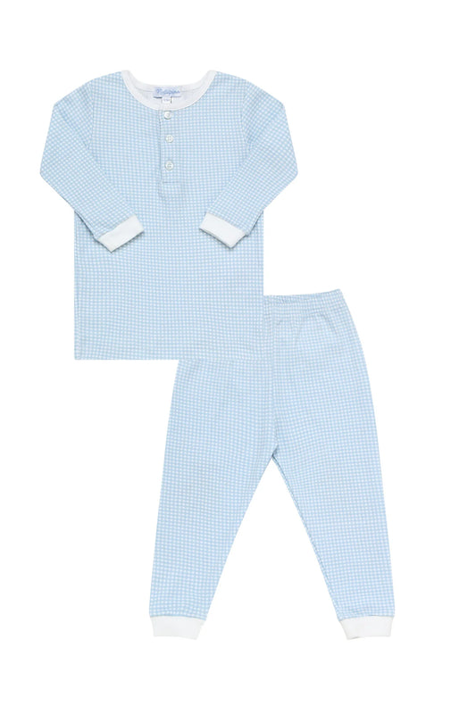 Nellapima Blue Gingham Pajamas
