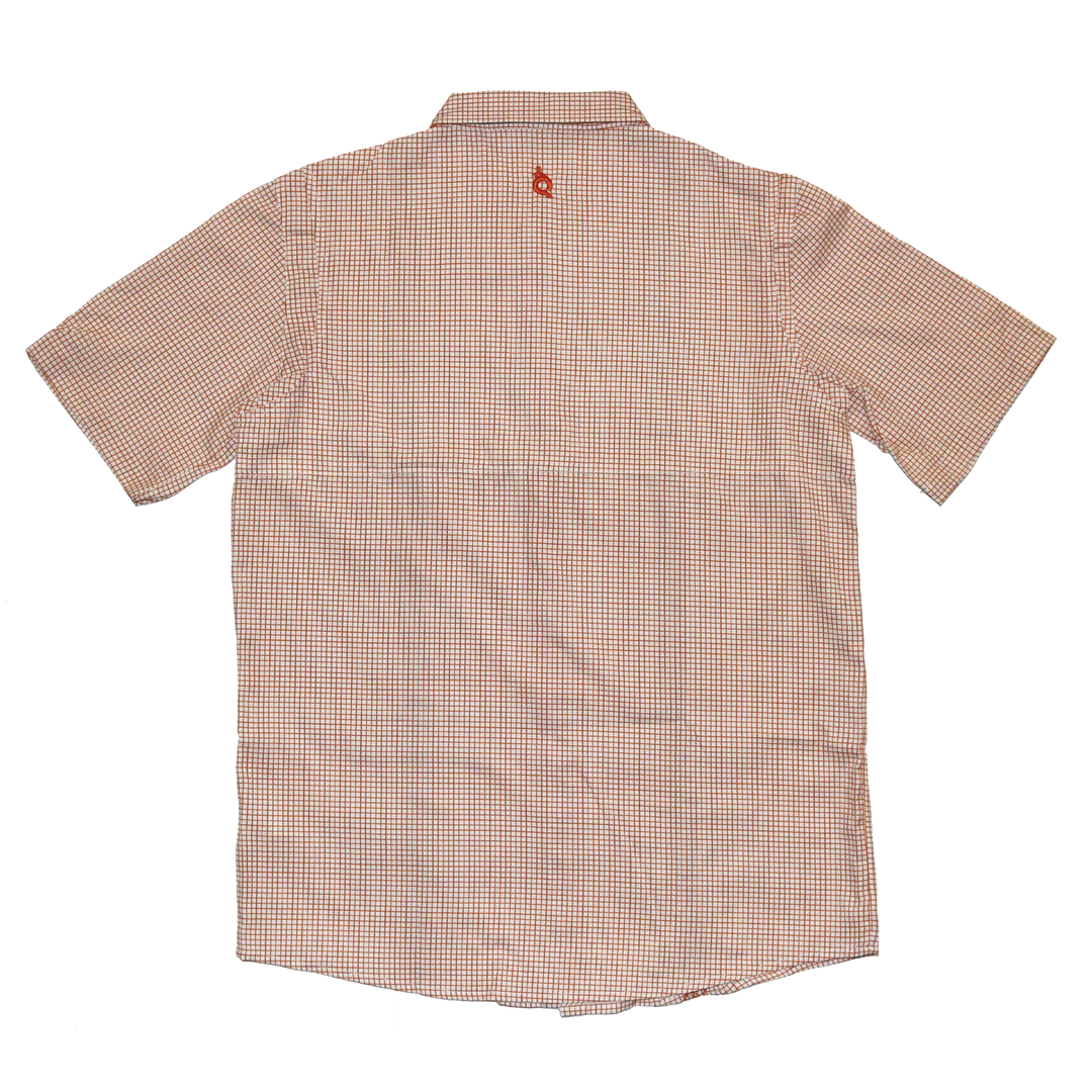 blueQuail Gameday Guayabera - Burnt Orange