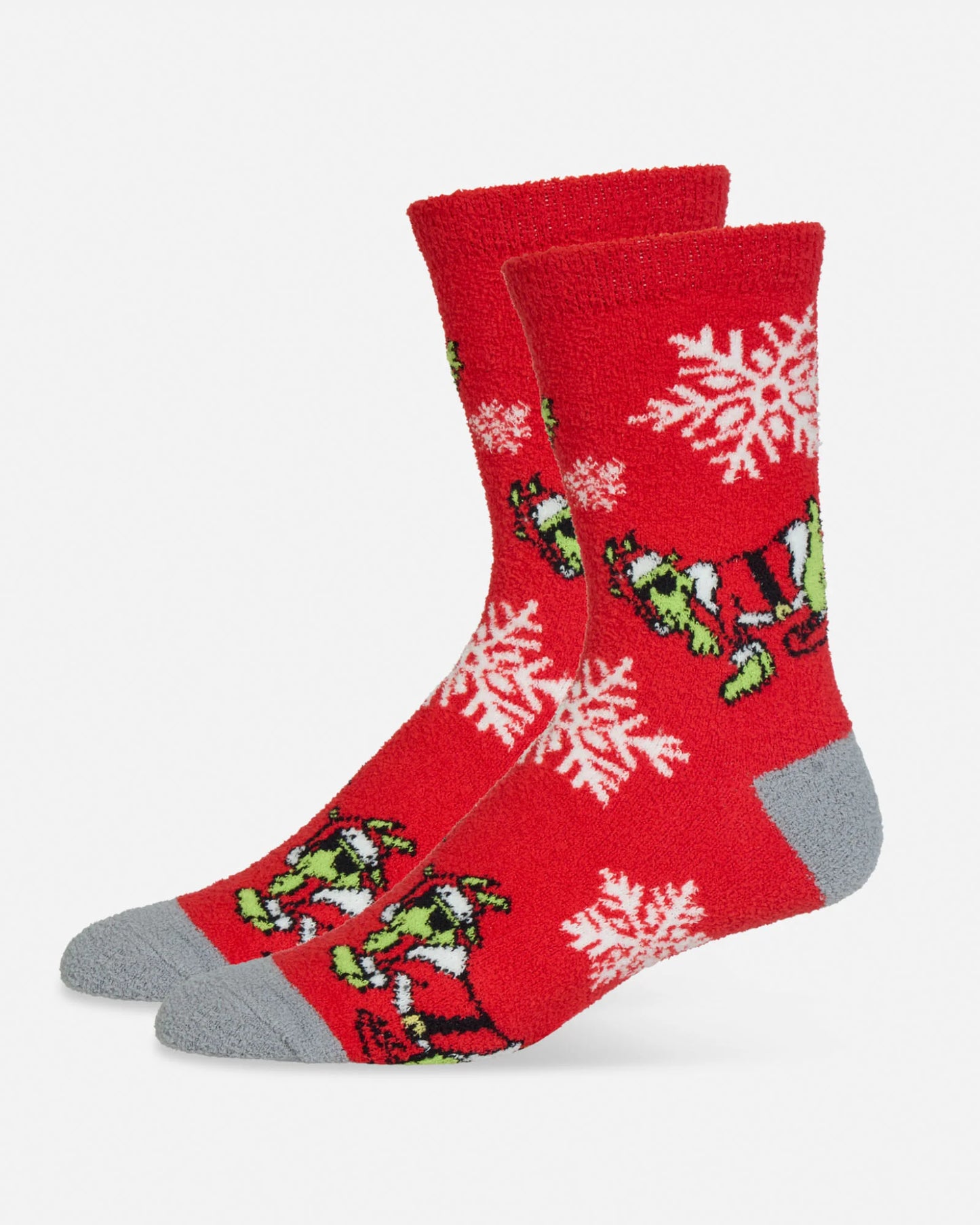 GOAT USA Mischief GOAT Fuzzy Socks- Red