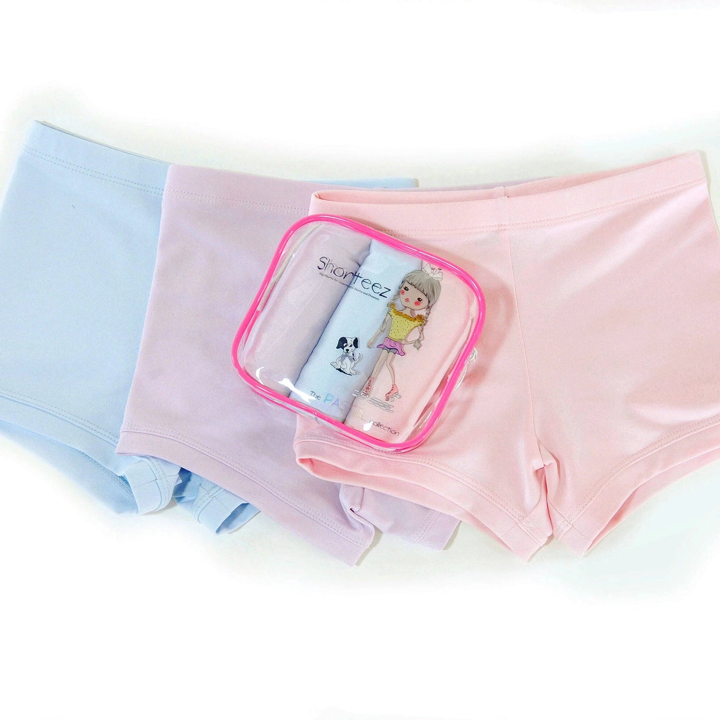 Shorteez Pastel Girl's Play Shorts