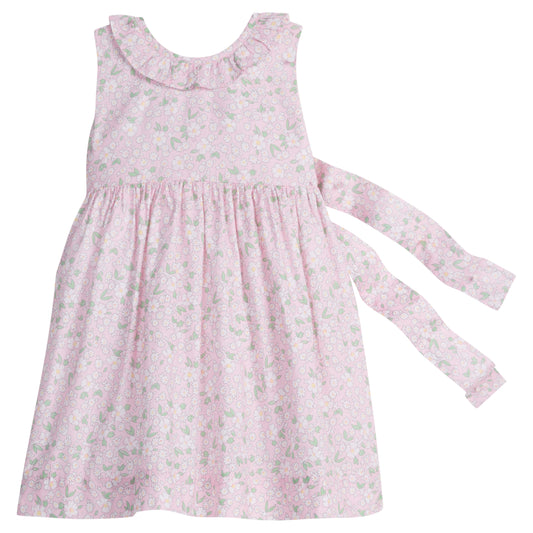 Isabel Dress- Pink Wimbledon Floral