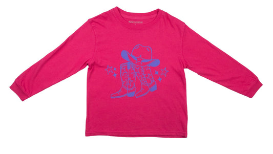 Pink Cowgirl Boots Era T-Shirt
