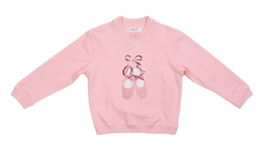 Pink Sequin Ballet Top