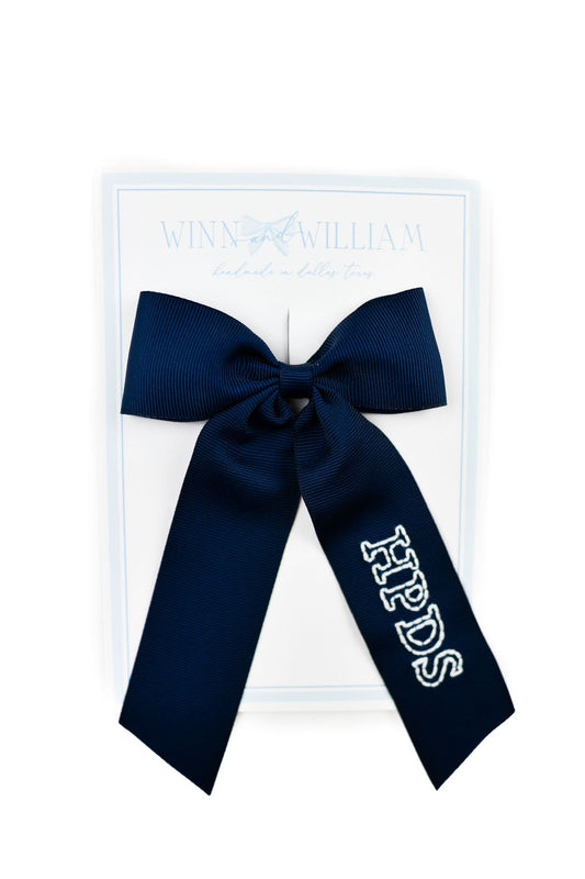 Winn and Williams Medium HPDS Bow - Navy