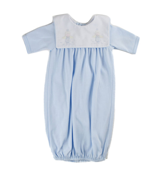 Auraluz Angel Knit Sack- Blue