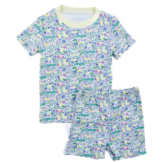 Joy Street Kids Tennis Short Pajamas