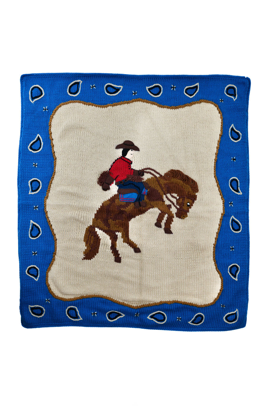 Bandana Buckaroo Baby Blanket