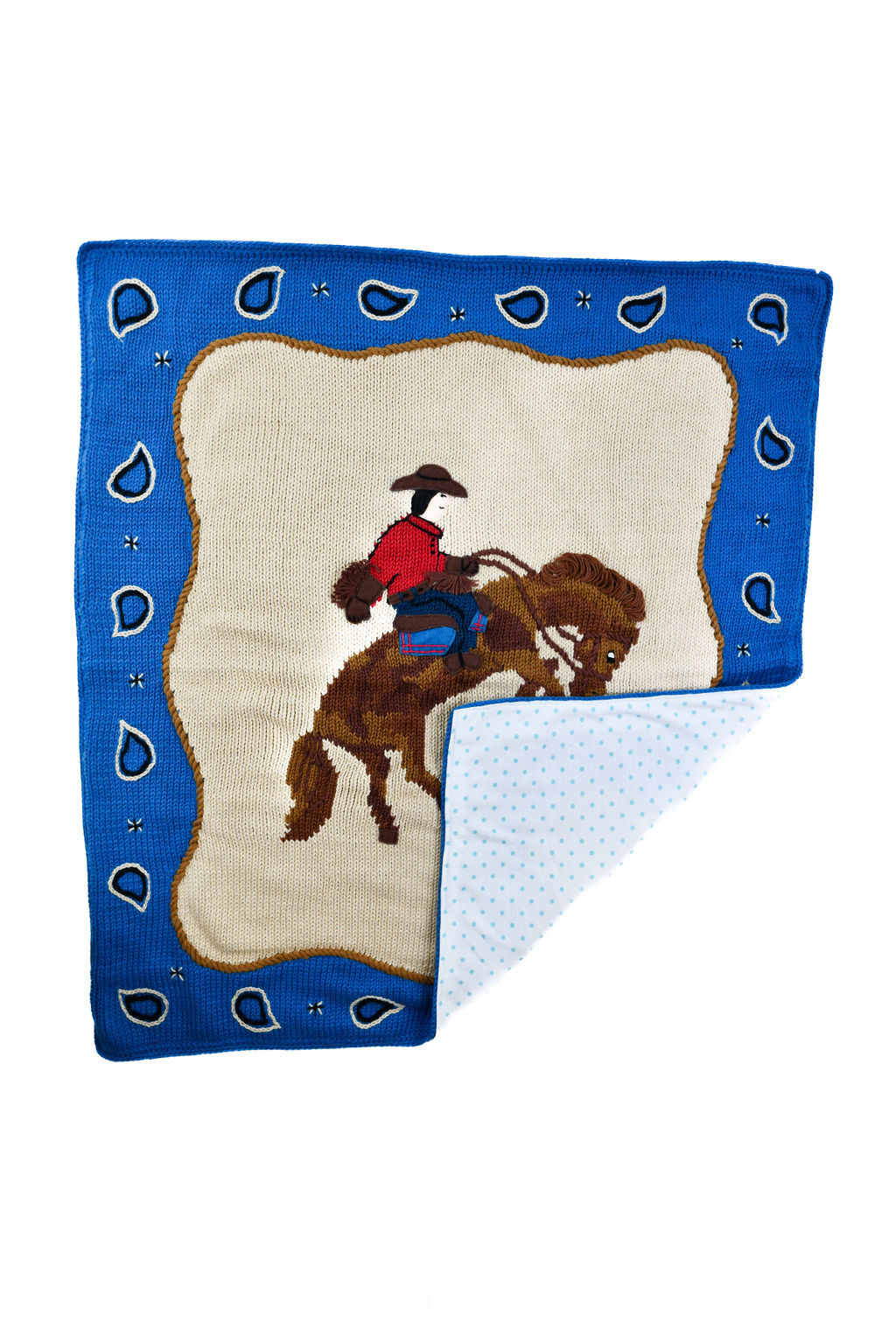 Bandana Buckaroo Baby Blanket