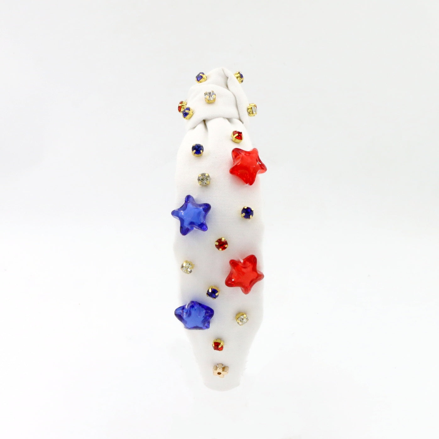 Poppyland Jojo Mommy + Poppyland Patriotic Stars Knot Headband