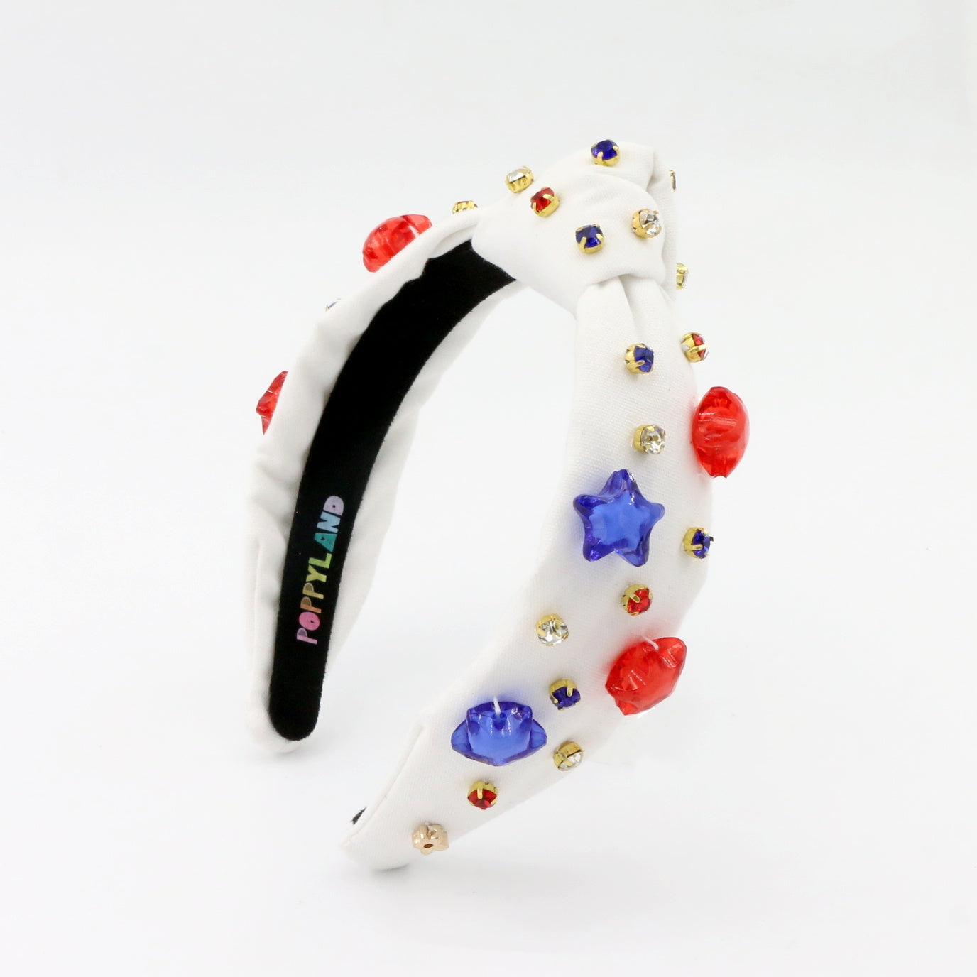 Poppyland Jojo Mommy + Poppyland Patriotic Stars Knot Headband