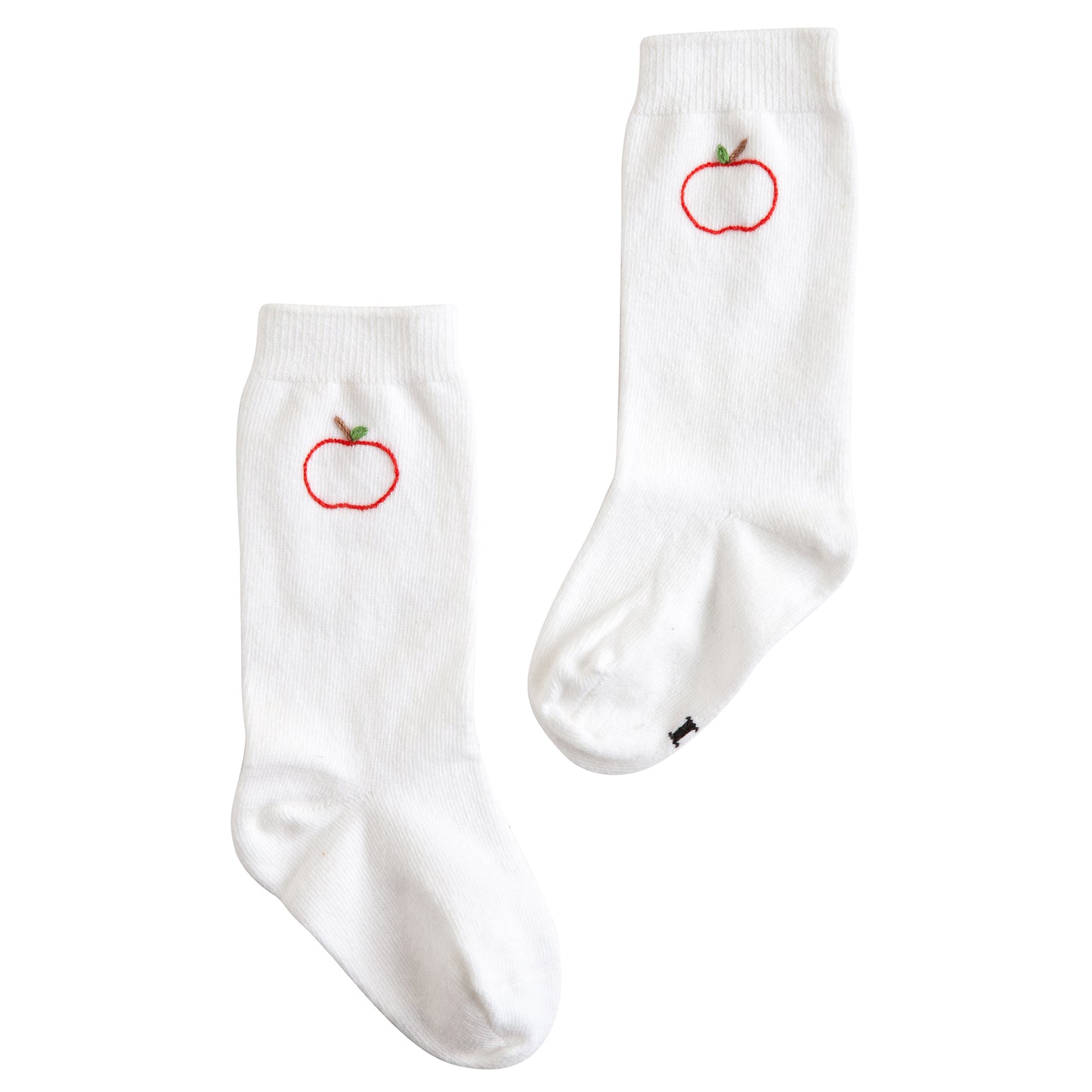 Little English Knee Highs - Apple