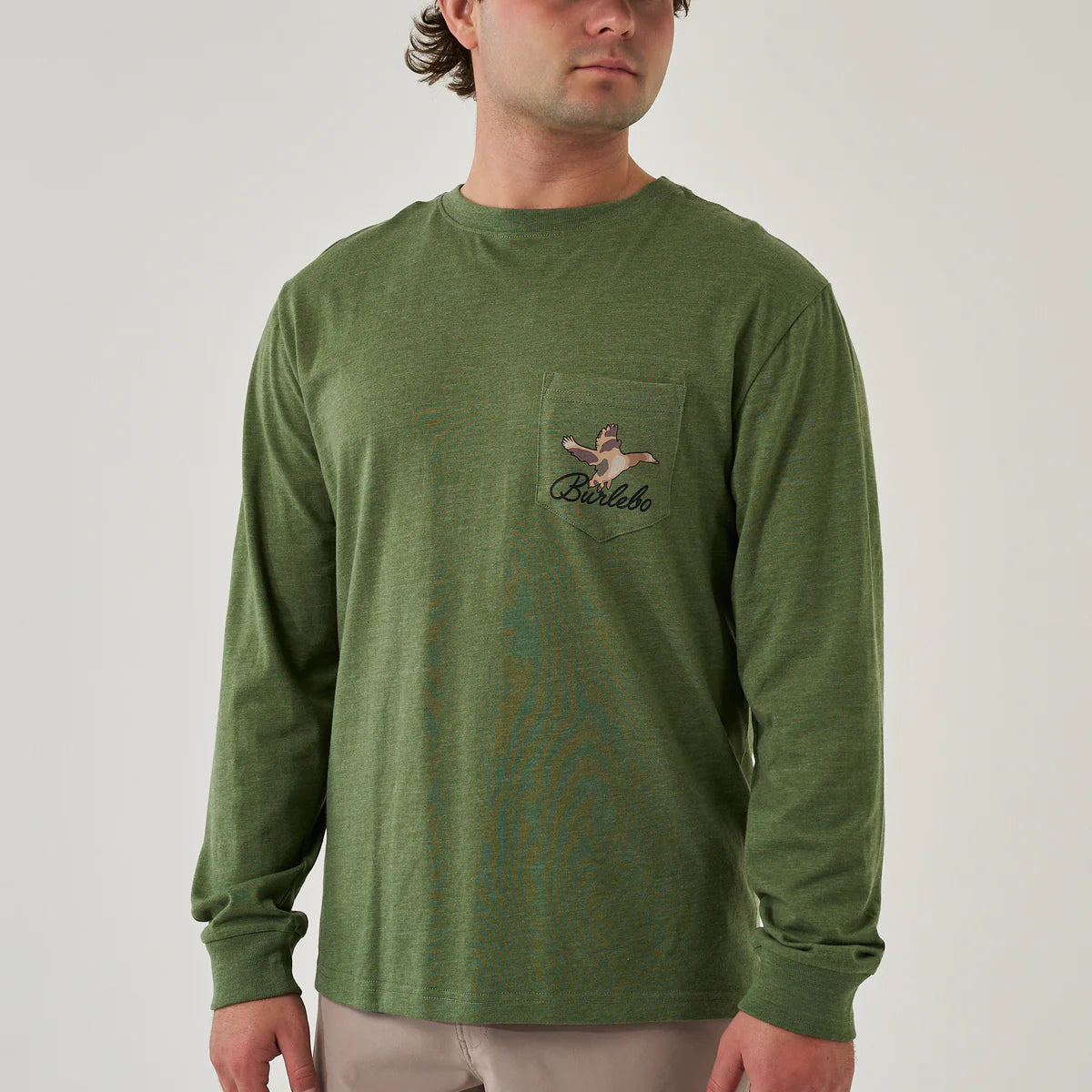 Burlebo Youth Long Sleeve Tee - Ducks Flying In
