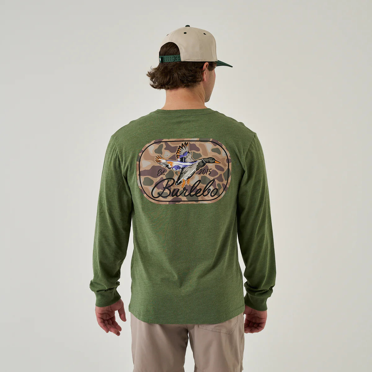 Burlebo Youth Long Sleeve Tee - Ducks Flying In