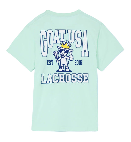 GOAT USA Lax Action T-Shirt- Mint
