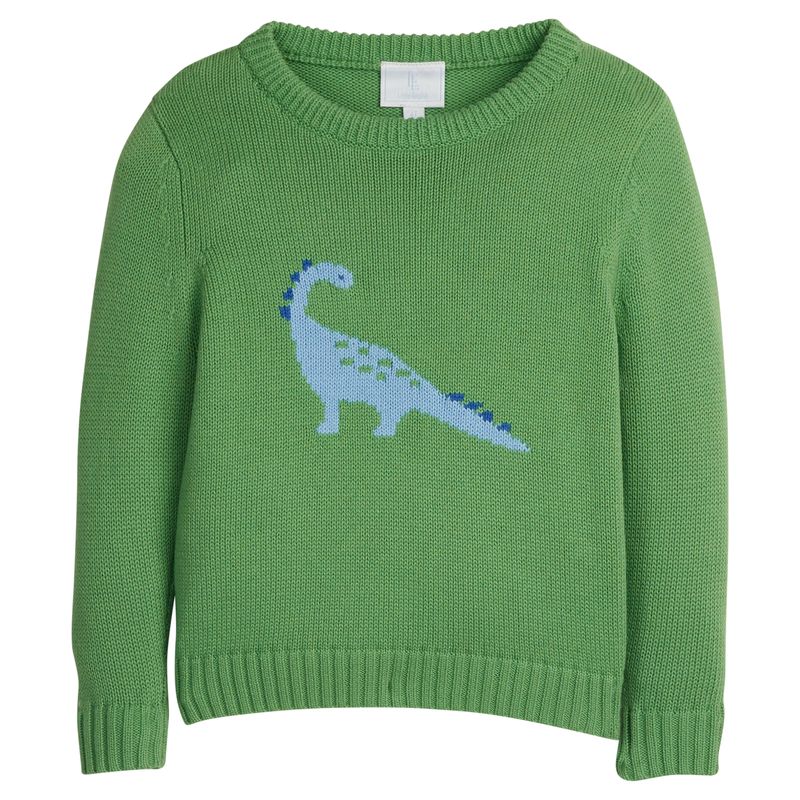Little English Dinosaur Sweater