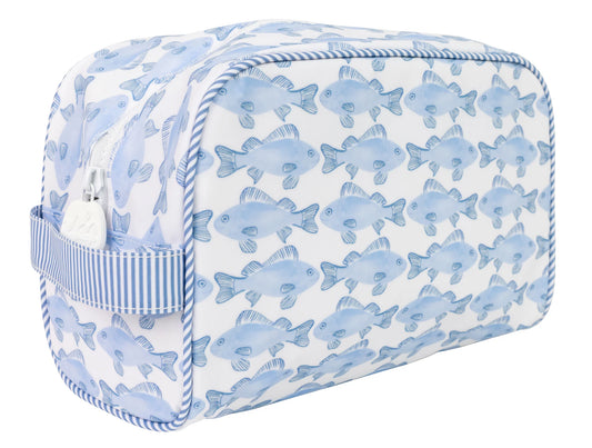 Apple Of My Isla Fish Dopp Kit