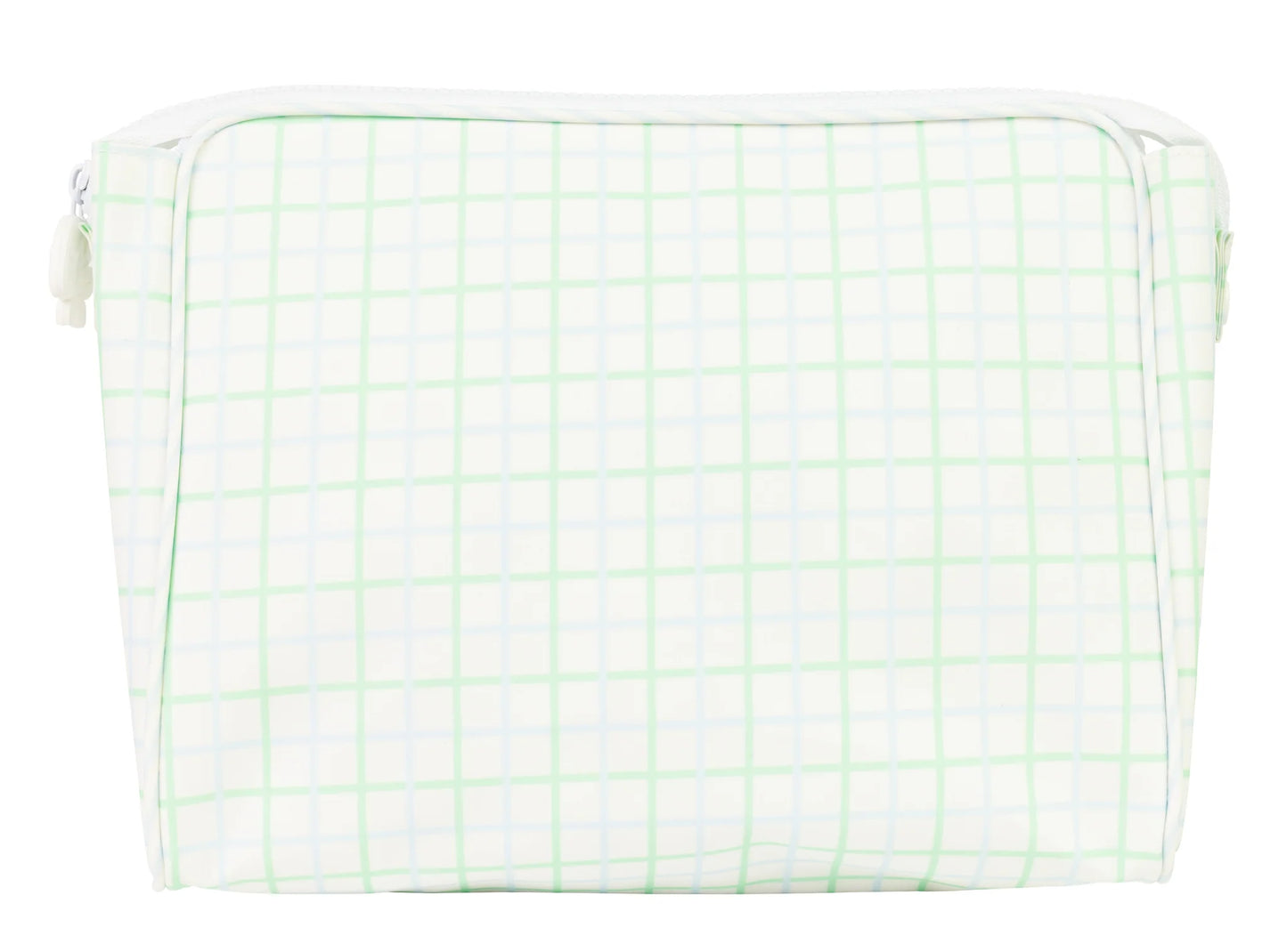 Apple Of My Isla Blue and Green Windowpane Go Bag- Small