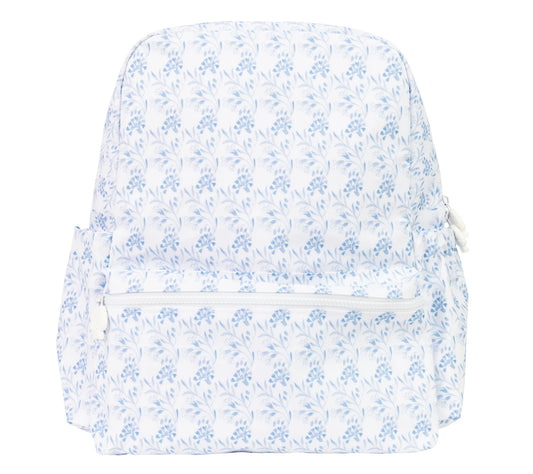 Apple Of My Isla Navy Floral Small Backpack