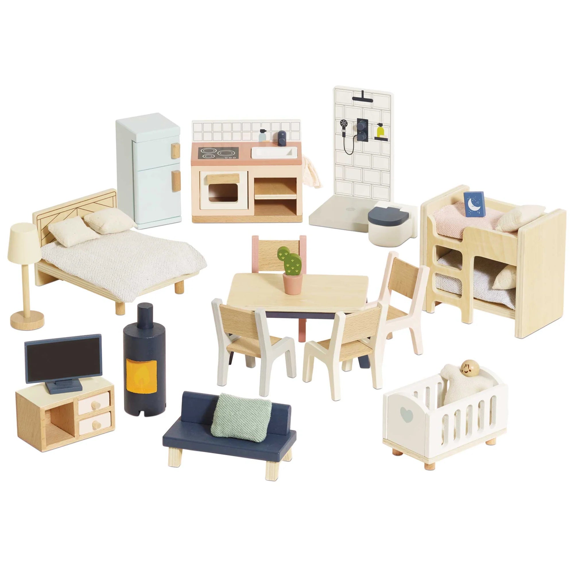 Le Toy Van Complete Dolls House Furniture Set Jojo Mommy