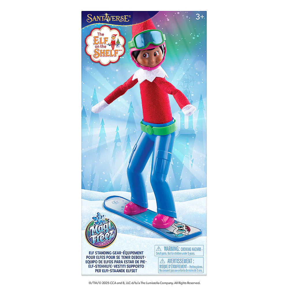 Elf on the Shelf MagiFreez® Swish and Sleigh Snowboard Set