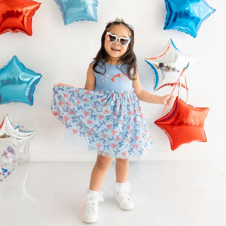 Sweet Wink Patriotic Bow Tank Tutu Dress